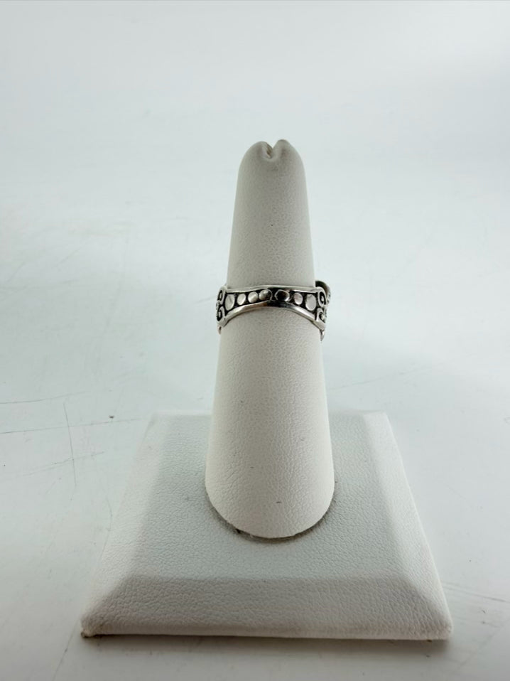 SARDA BALI STERLING SILVER Blue & Green Glass look Butterfly Ring