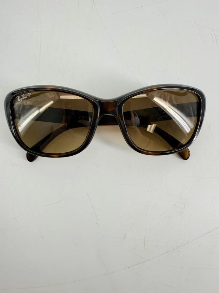 RAY-BAN Brown Tortoise Sunglasses