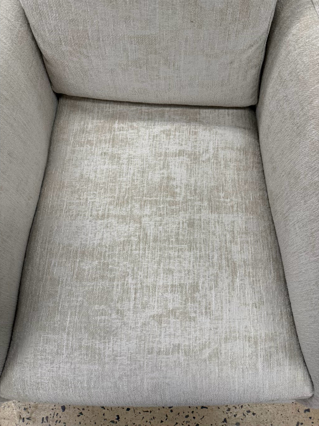 CARACOLE Limitless Chenille Sand Art Deco Pair Of Lounge Chairs