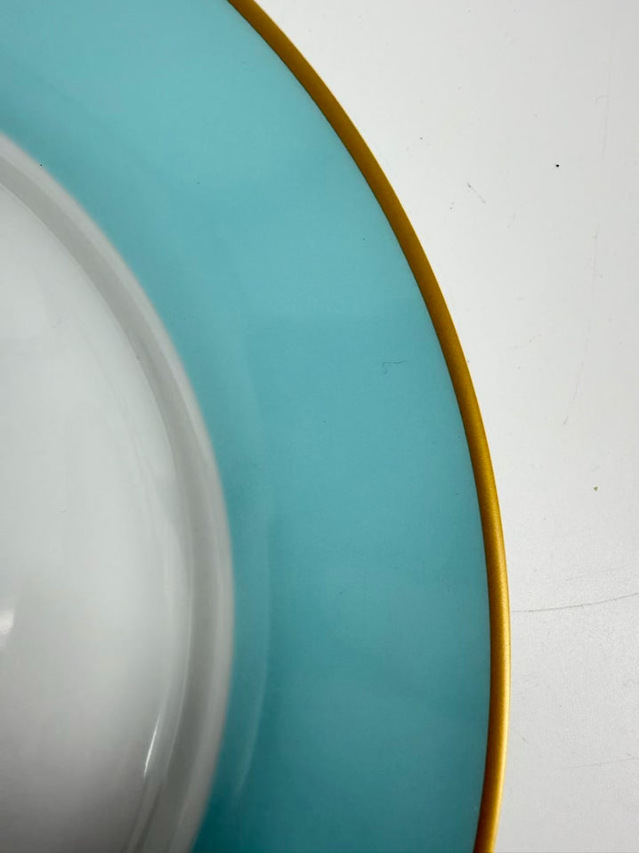 WILLIAM & SONOMA Multi Colored Ceramic Plates Setting for 8