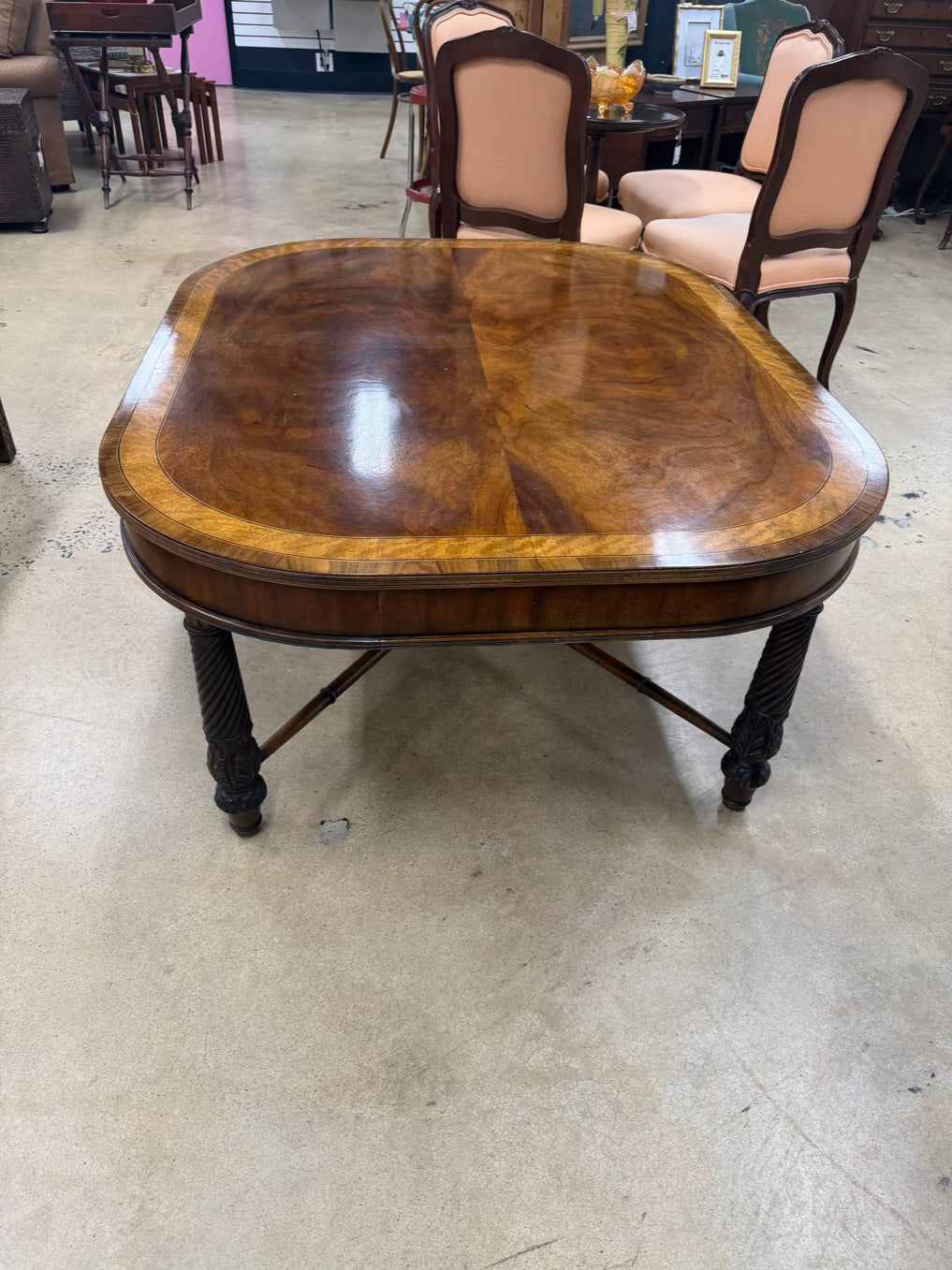 HENREDON Medium Wood Coffee Table