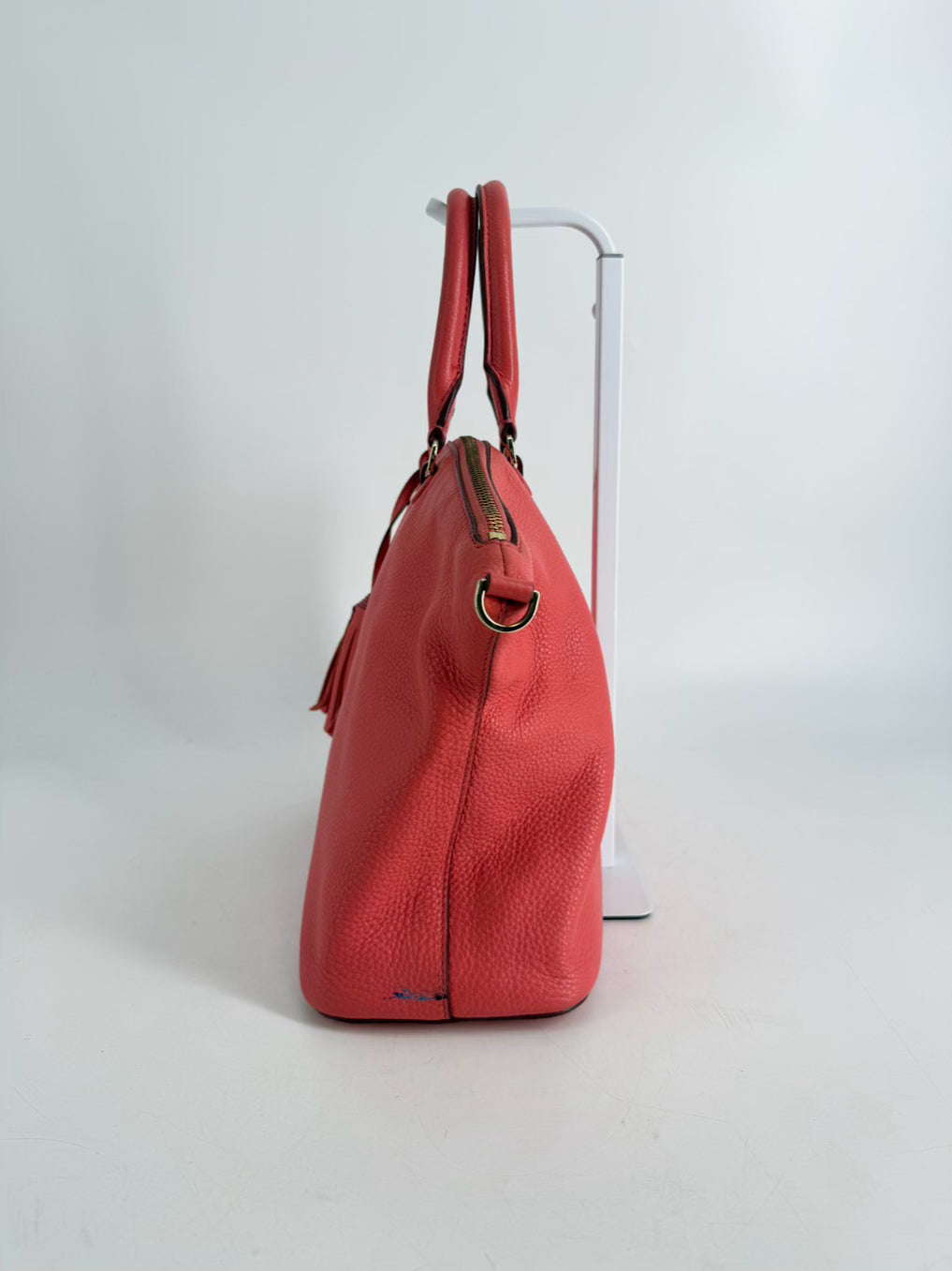 TORY BURCH Coral Leather Purse