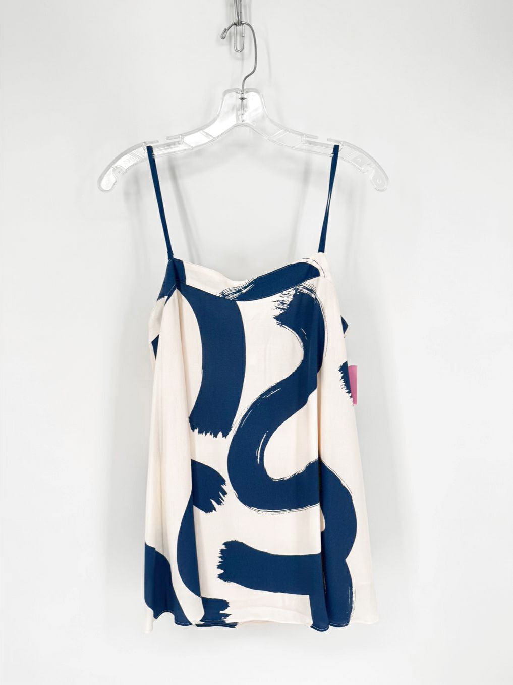 MAEVE Size M White & Blue Print Sleeveless Top NWT