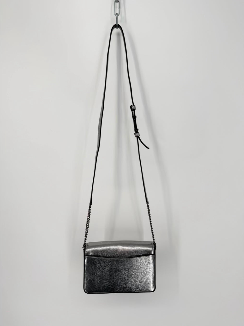 KATE SPADE Silver Leather Crossbody Bag