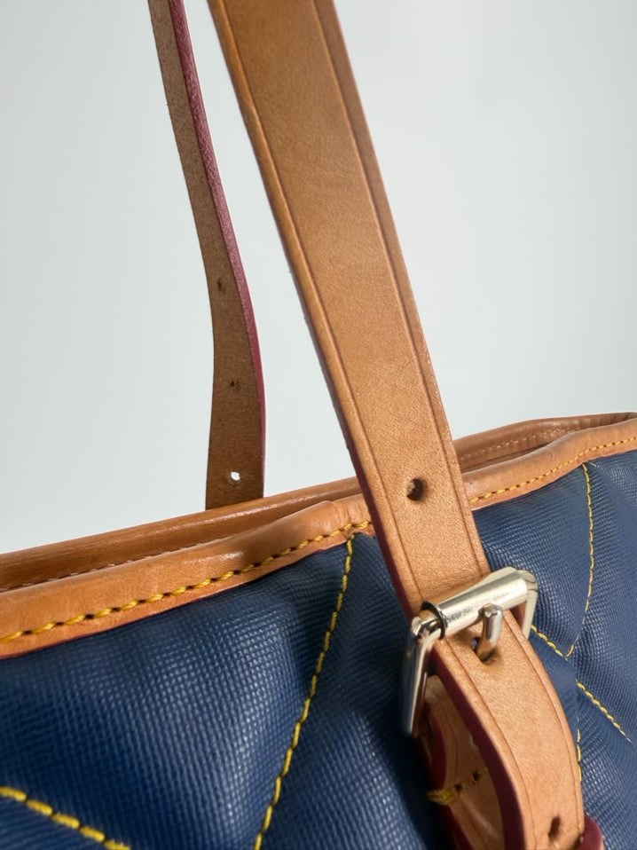 DOONEY & BOURKE Navy Quilted Tote Bag