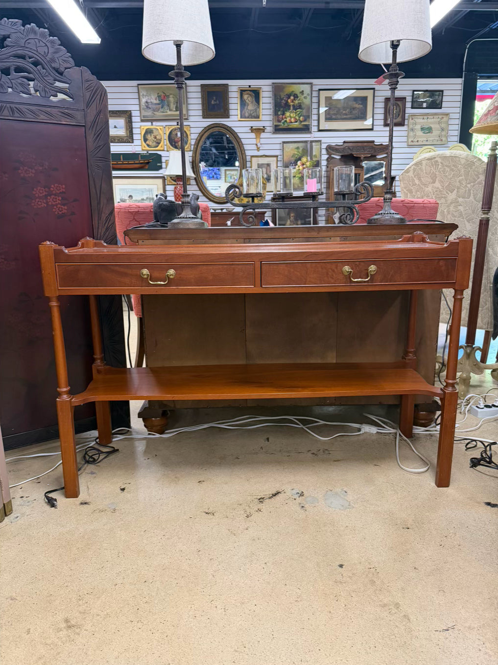 CHELSEA HOUSE Wood Port Royal Collection Sofa Table