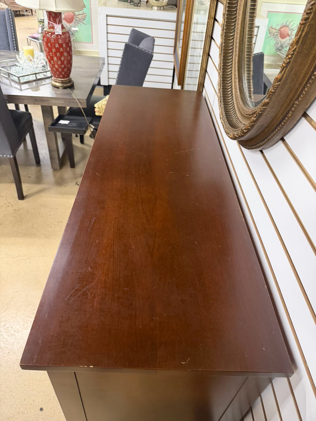 CRAFTIQUE Dark Mahogany Buffet