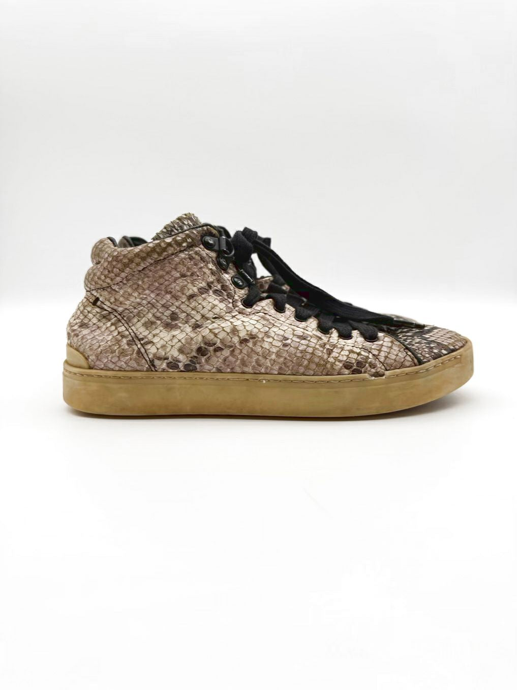RAG & BONE WMNS Size 36 Cream & Brown Animal Print Casual Shoes