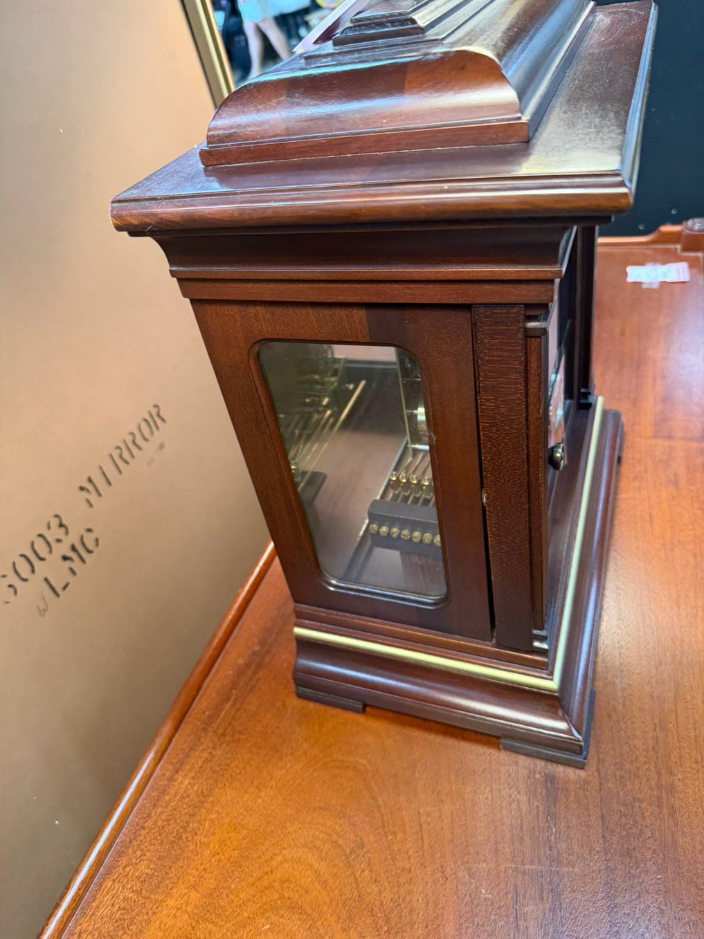 HOWARD MILLER Thomas Tompion Wood Mantel Clock