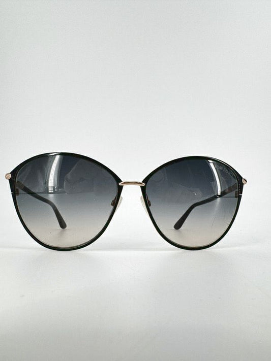 TOM FORD Black & Gold Penelope Sunglasses