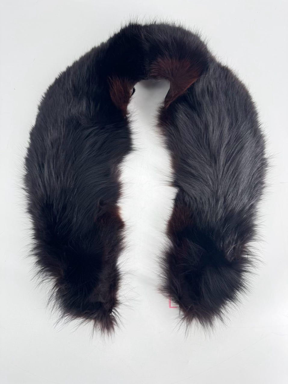 Dark Fox Fur Collar