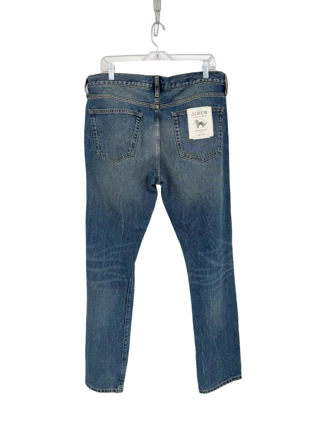 J CREW Size 34 Blue 34 Denim Jeans NWT