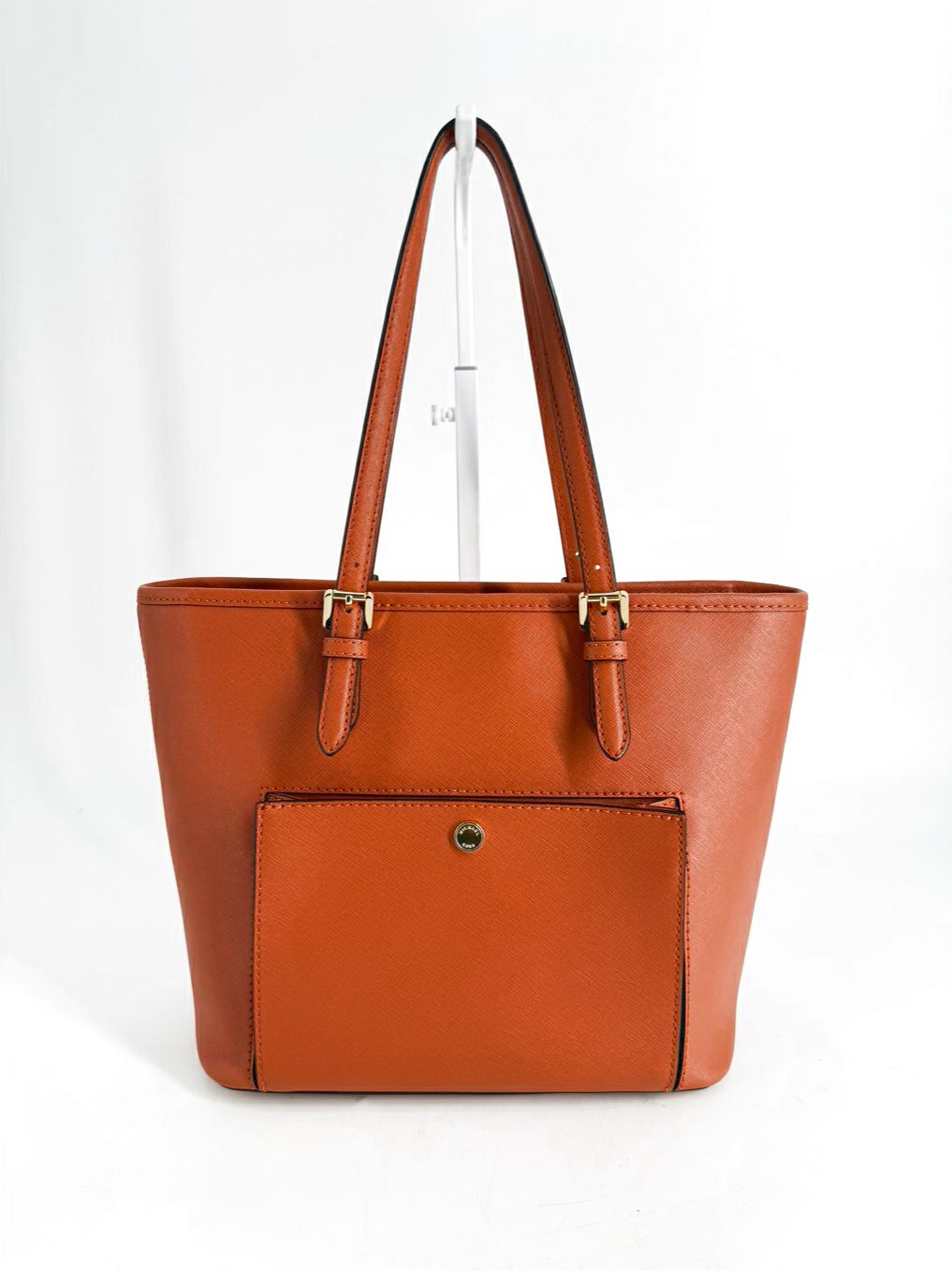 MICHAEL MICHAEL KORS Orange Leather Purse