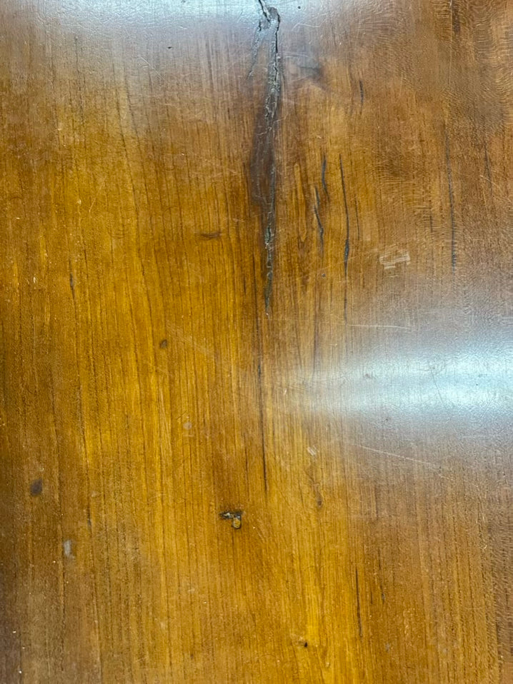 ANTIQUE Pine Drop Leaf w/ Spool Legs