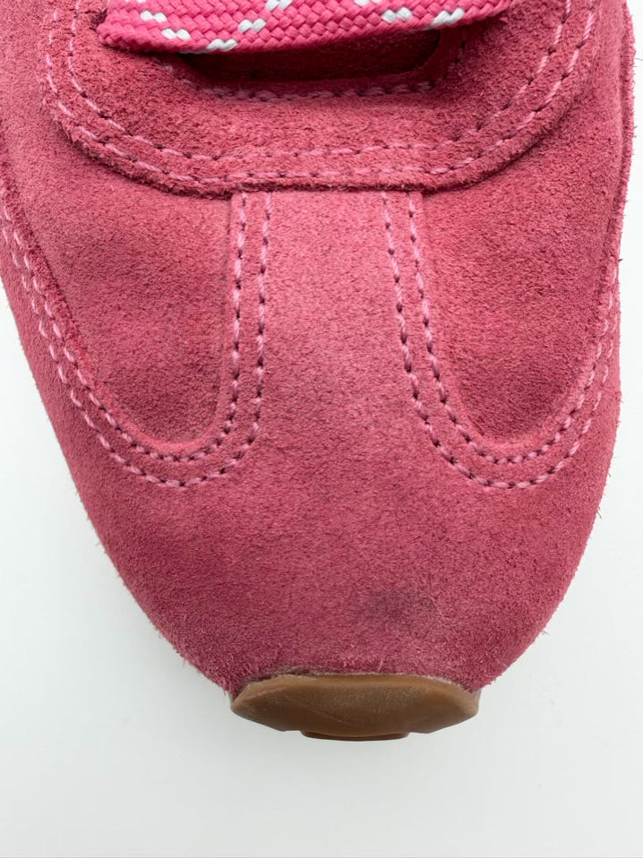 LARROUDE WMNS Size 9.5 Pink & Blue Casual Shoes