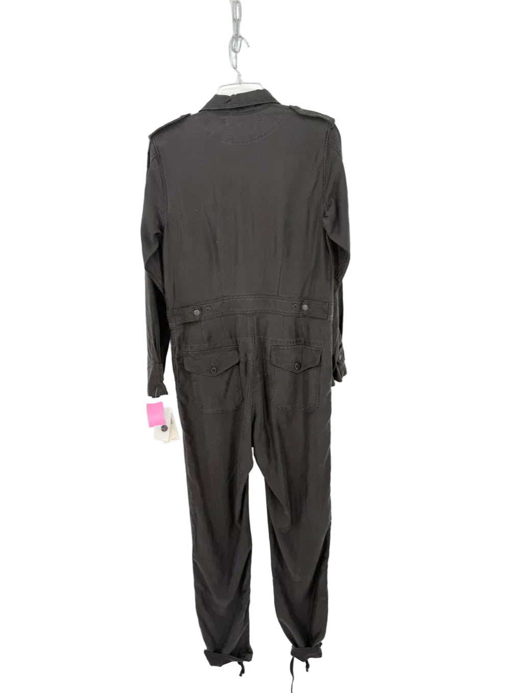 DOUBLE RL & CO Wmn's Size 2 Charcoal Zip Up Jumpsuit NWT