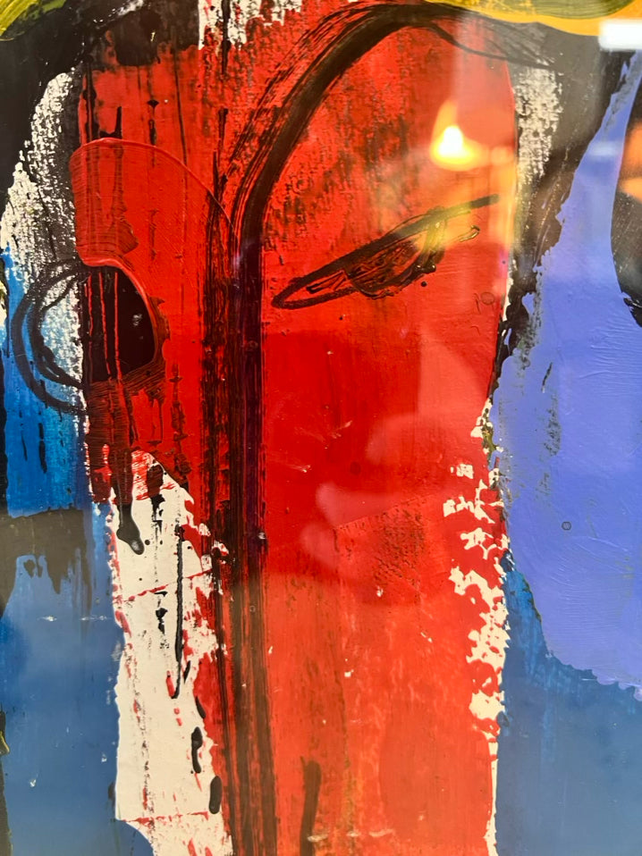 ORIGINAL Multi-Color Abstract Oil Painting