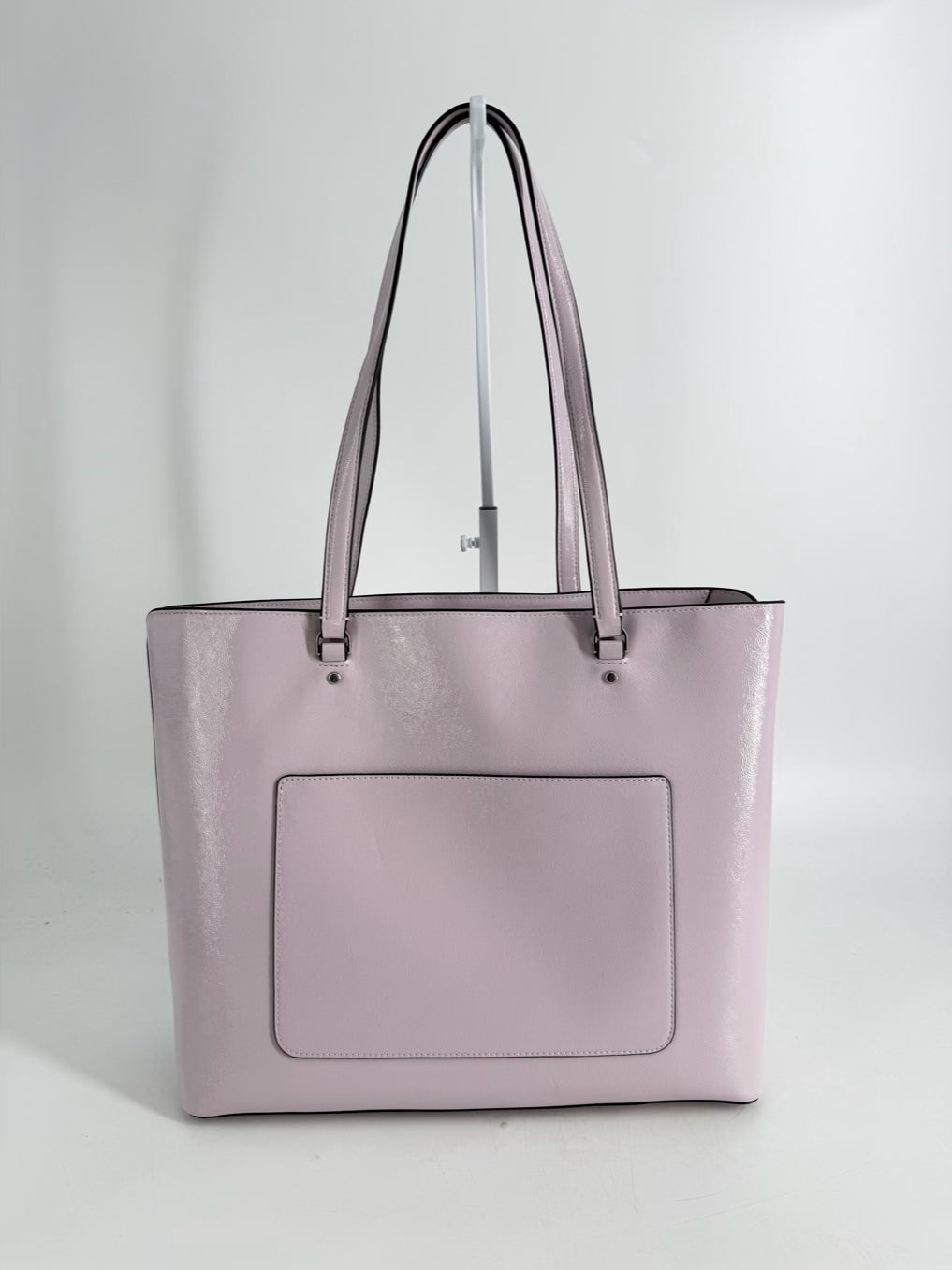KATE SPADE Bridget Lilac Crinkle Patent Leather Large Tote NWT