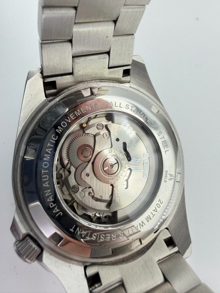 SHIELD ATLANTIS Abalone Stainless Steel Automatic Watch