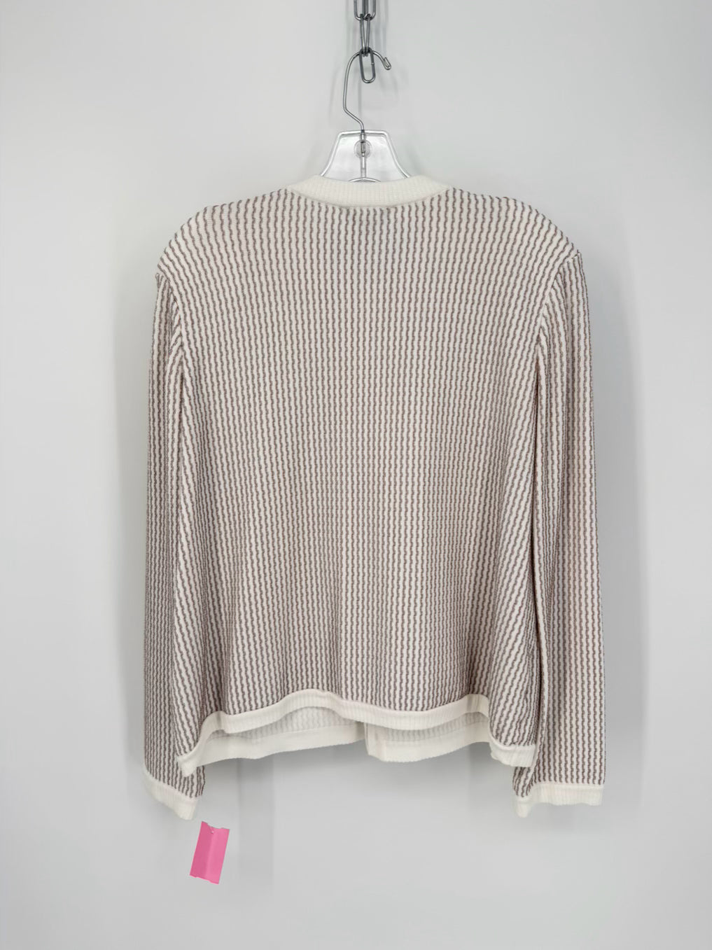 MISOOK Size L Cream Knit Cardigan NWT