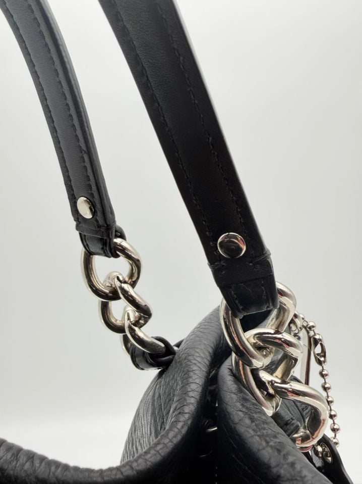 COACH Black Leather Purse