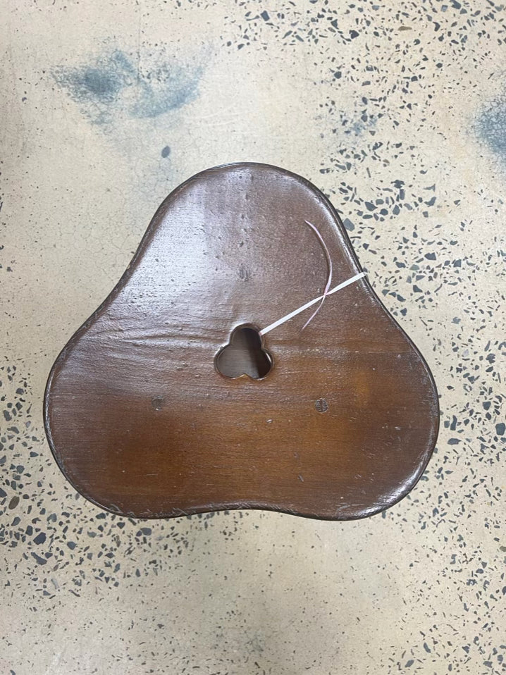Wood Thebes Triangular Stool