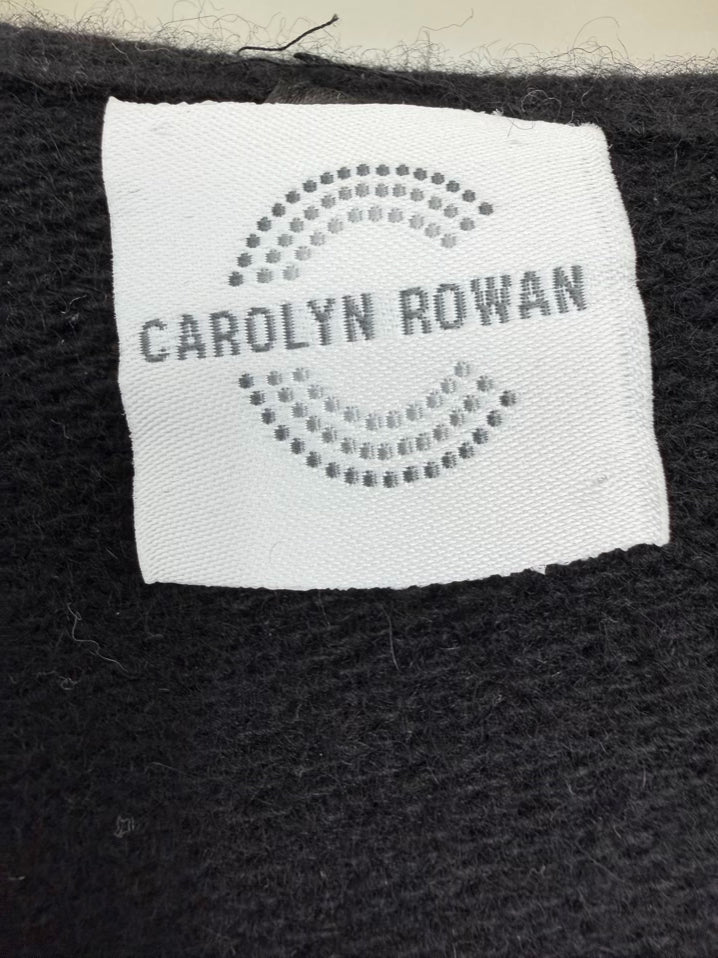 CAROLYN ROWAN Black Cashmere Sequins Shawl