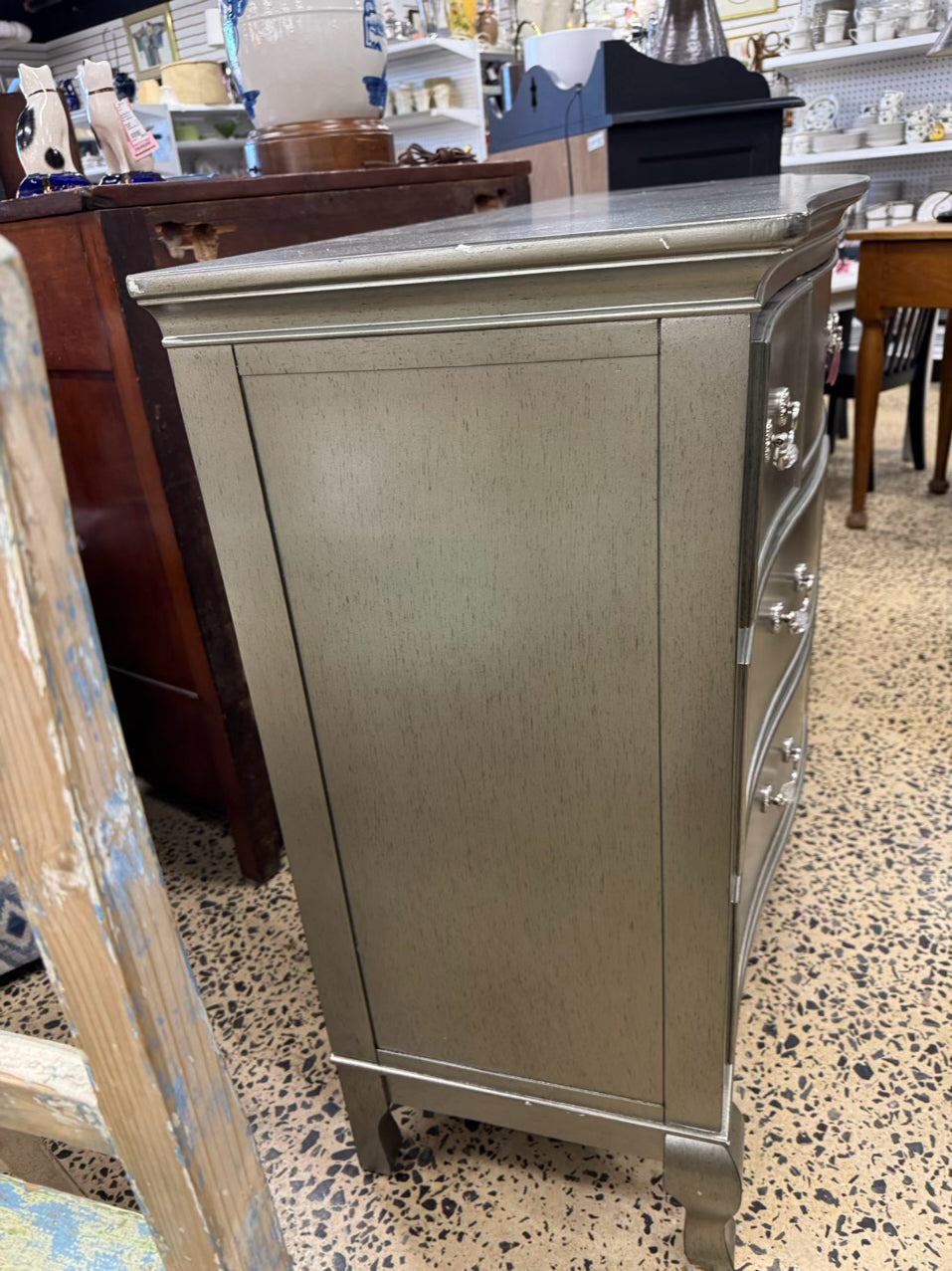 NE KIDS Silver Wood Dresser