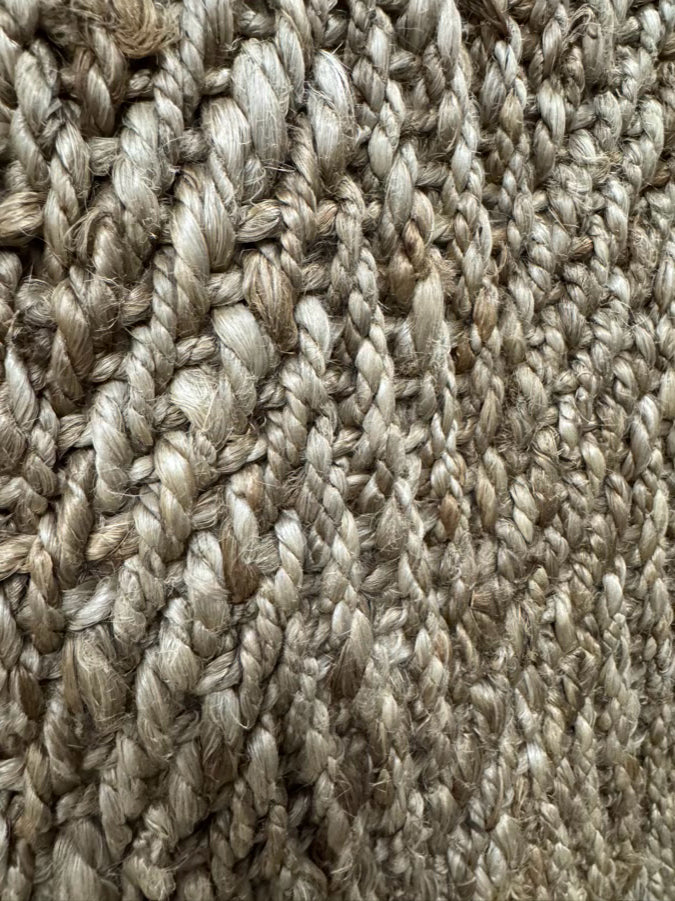 POTTERY BARN Natural Woven Chevron Owen Area Rug