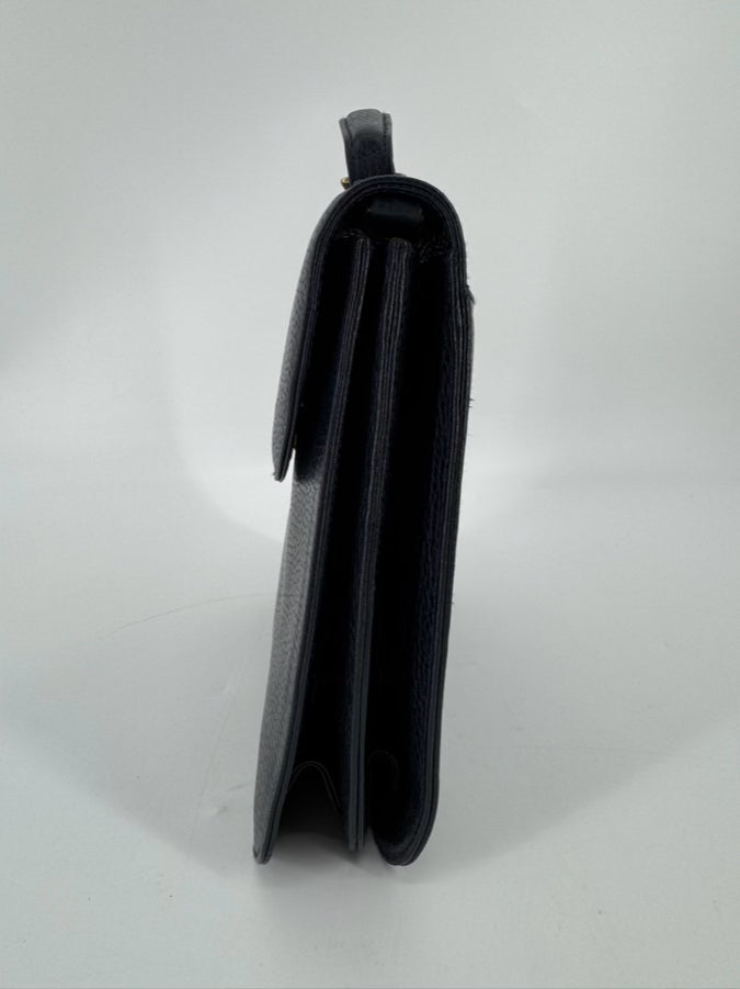 MARK CROSS Navy Leather Purse
