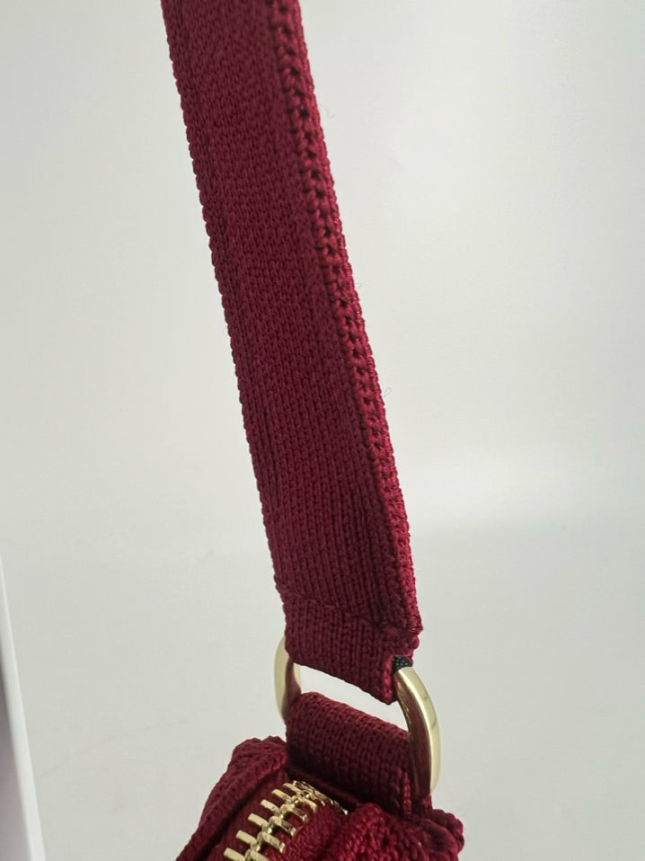 ROTHY'S Cherry Red Textile Purse