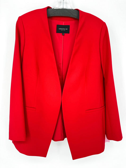 LAFAYETTE 148 Size 12 Red Blazer