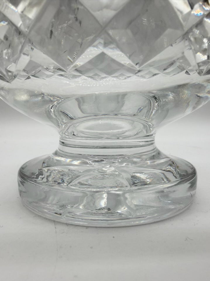 WATERFORD Lismore Clear Crystal Footed Decanter