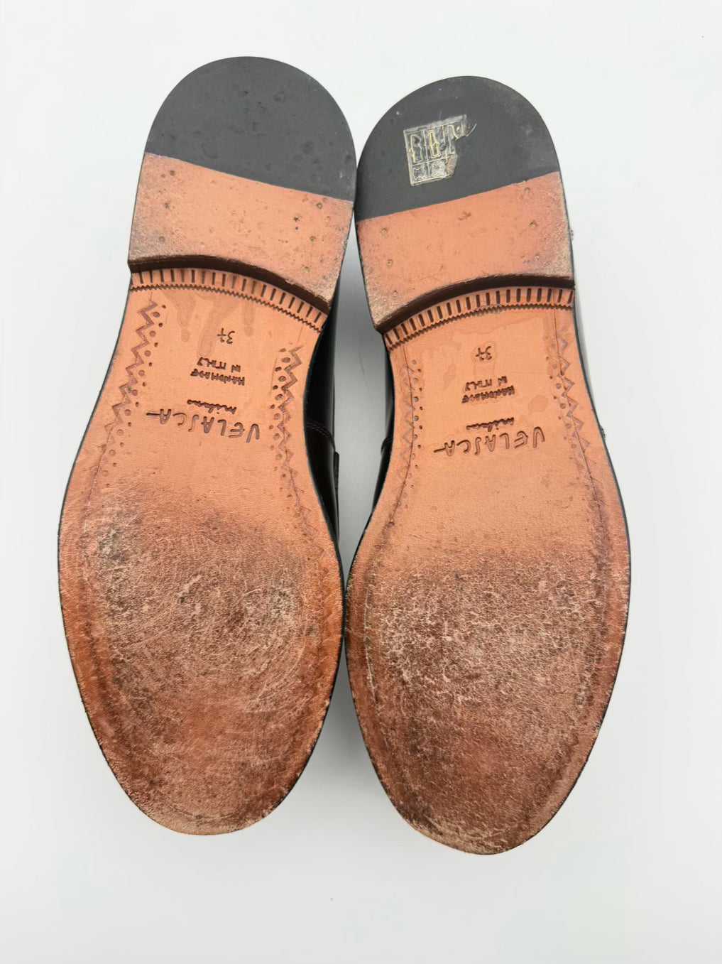 VELASCA WMNS Size 37 Brown Leather Loafers