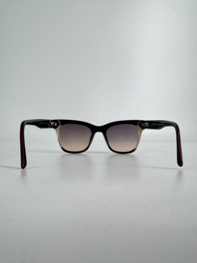L.A.M.B. Red & Black Sunglasses w/ Case