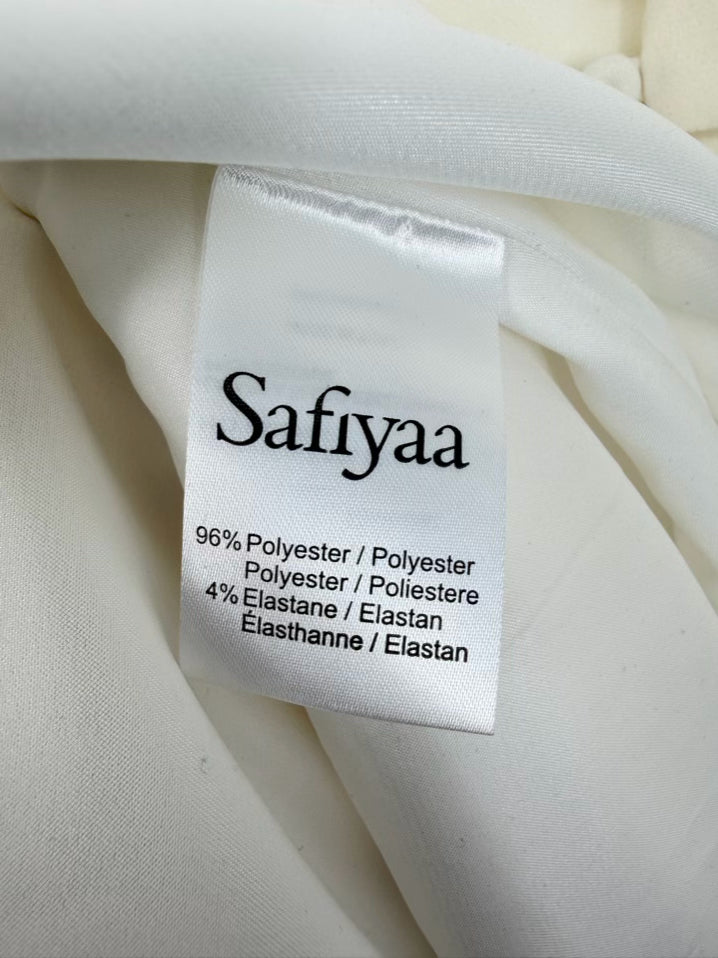 SAFIYAA Wmn's Size 12 Ivory Evening Wear