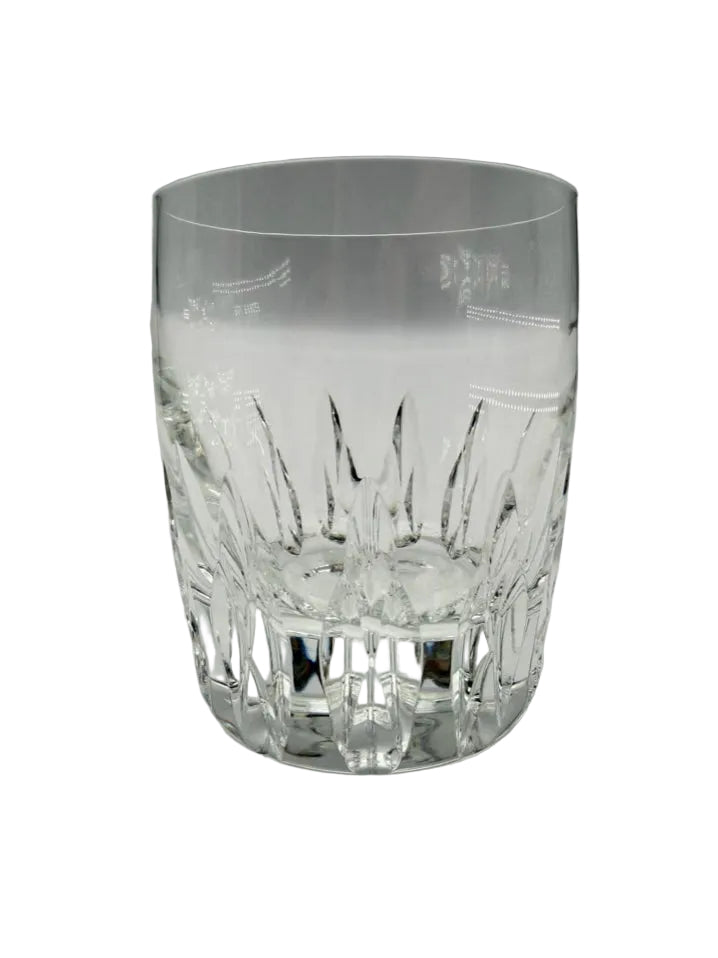 LENOX Firelight Clear Crystal Set Of 4 Double Old Fashioned Glasses