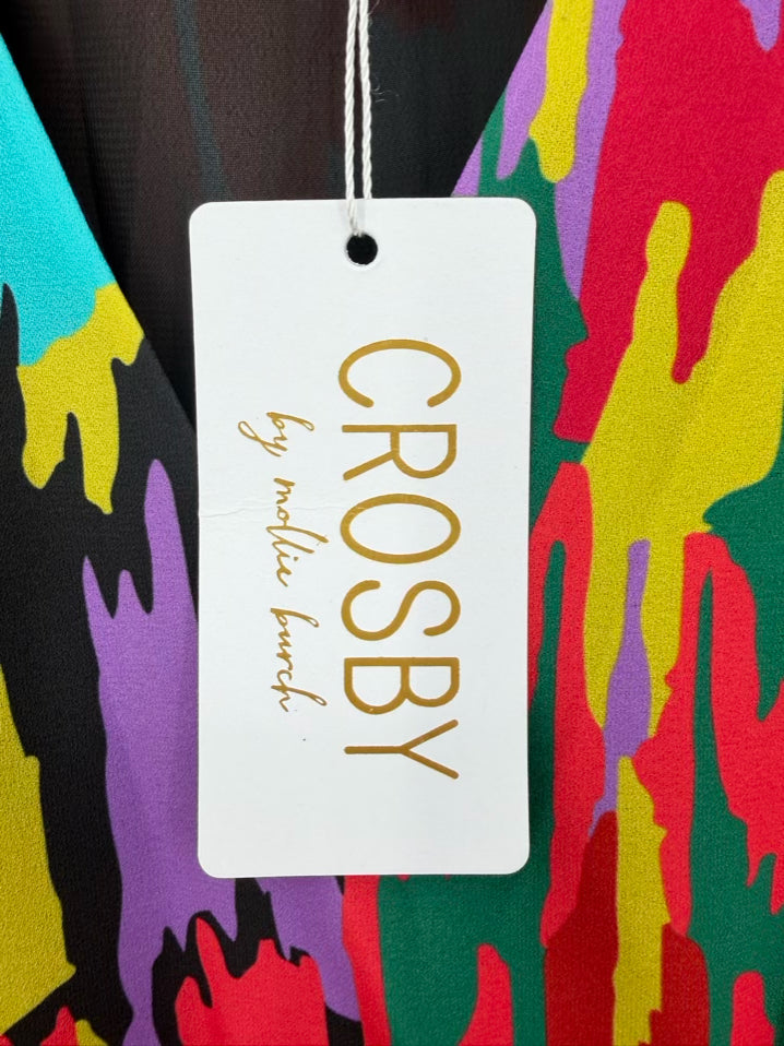 CROSBY BY MOLLIE BURCH Izzy Wmn's Size S Multi Color Dress NWT