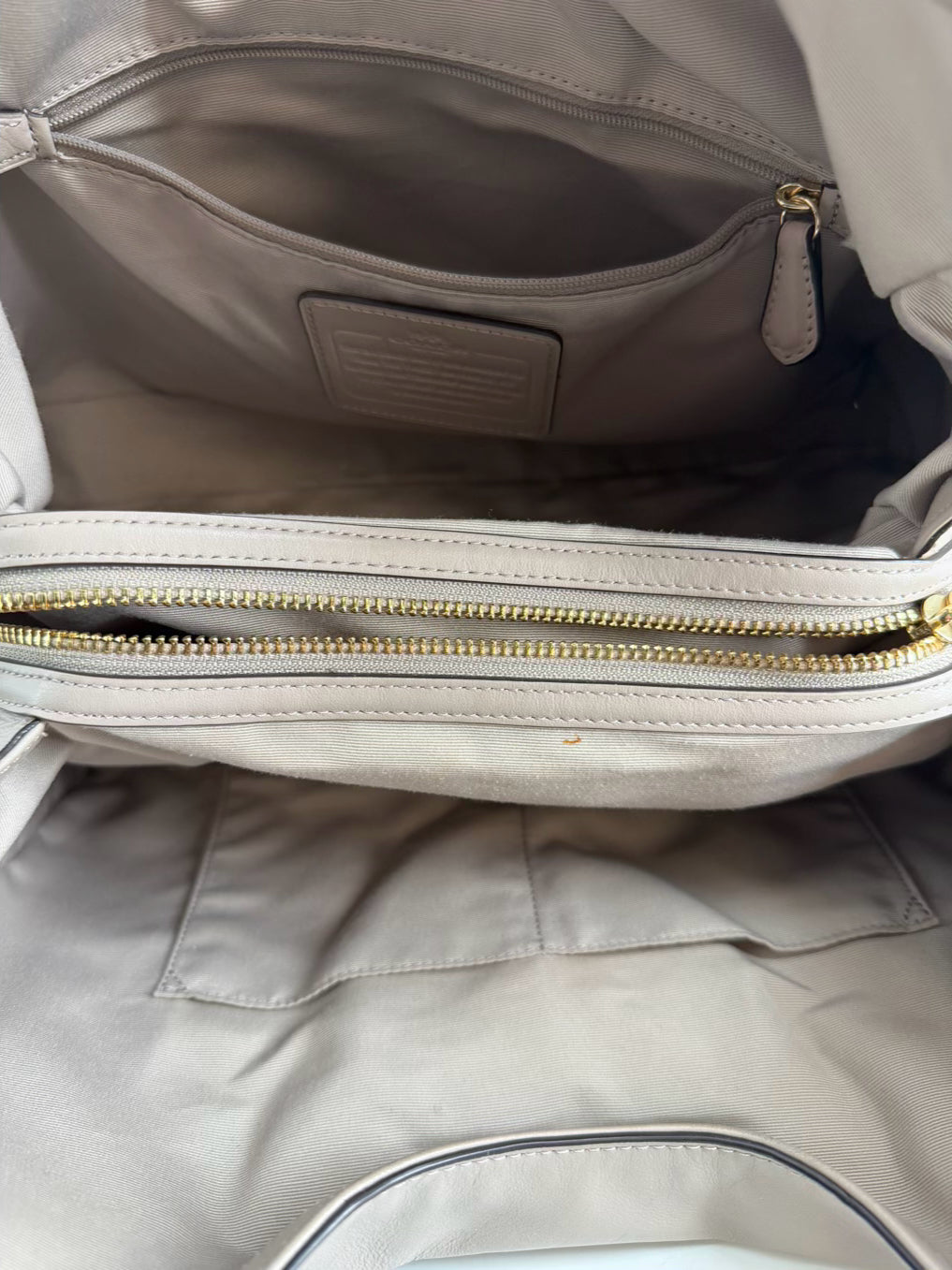 COACH Madison Carlyle Leather Shoulder Bag