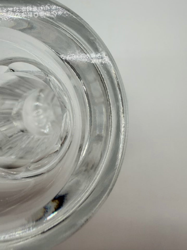 WATERFORD Lismore Clear Crystal Footed Decanter