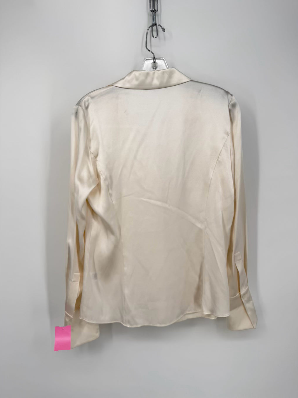 LAFAYETTE 148 Size 6 Champagne Silk Blouse