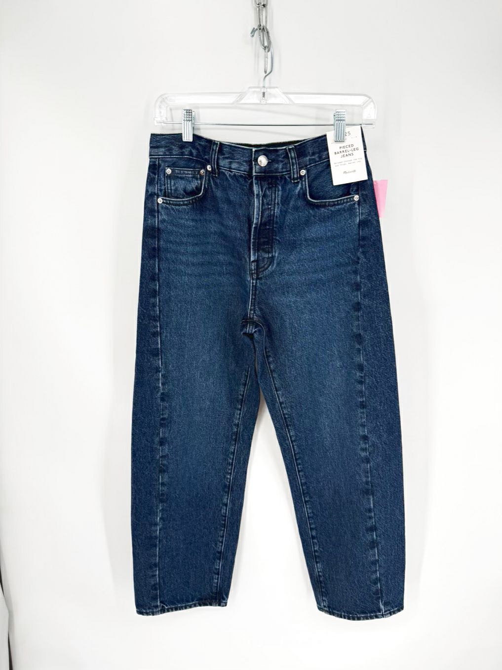 MADEWELL Size Wmn's 25 Blue Denim Barrel Jeans