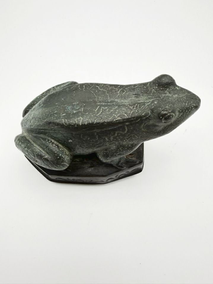 MAITLAND SMITH Green Frog Figure