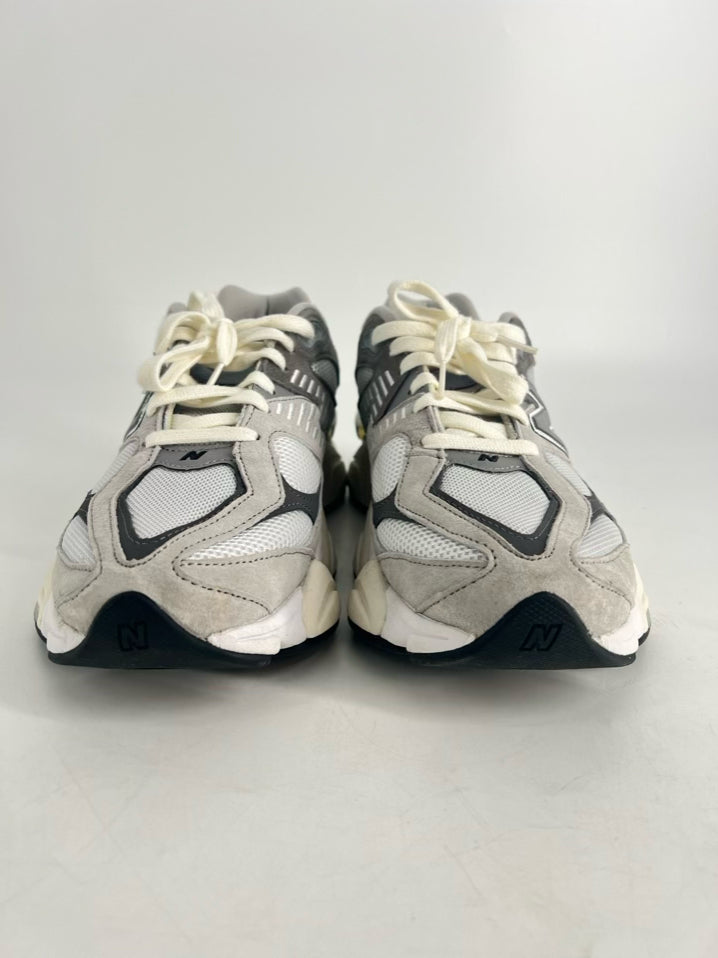 NEW BALANCE Size 10.5 Gray Textile Sneakers