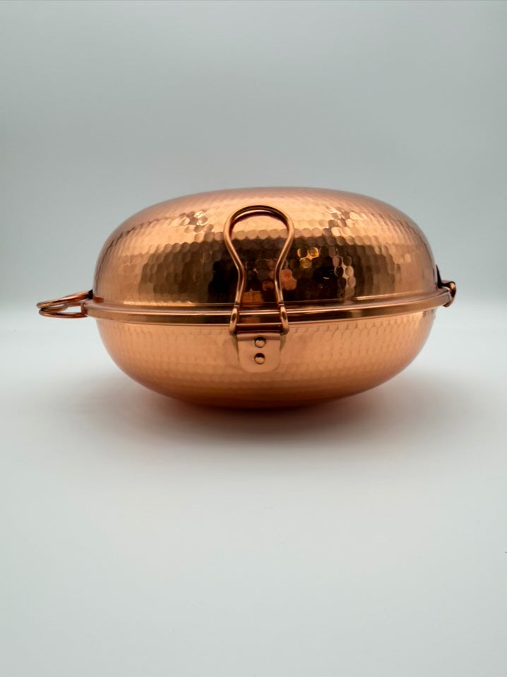 WILLIAMS SONOMA Copper Hammered Cataplana Cookware