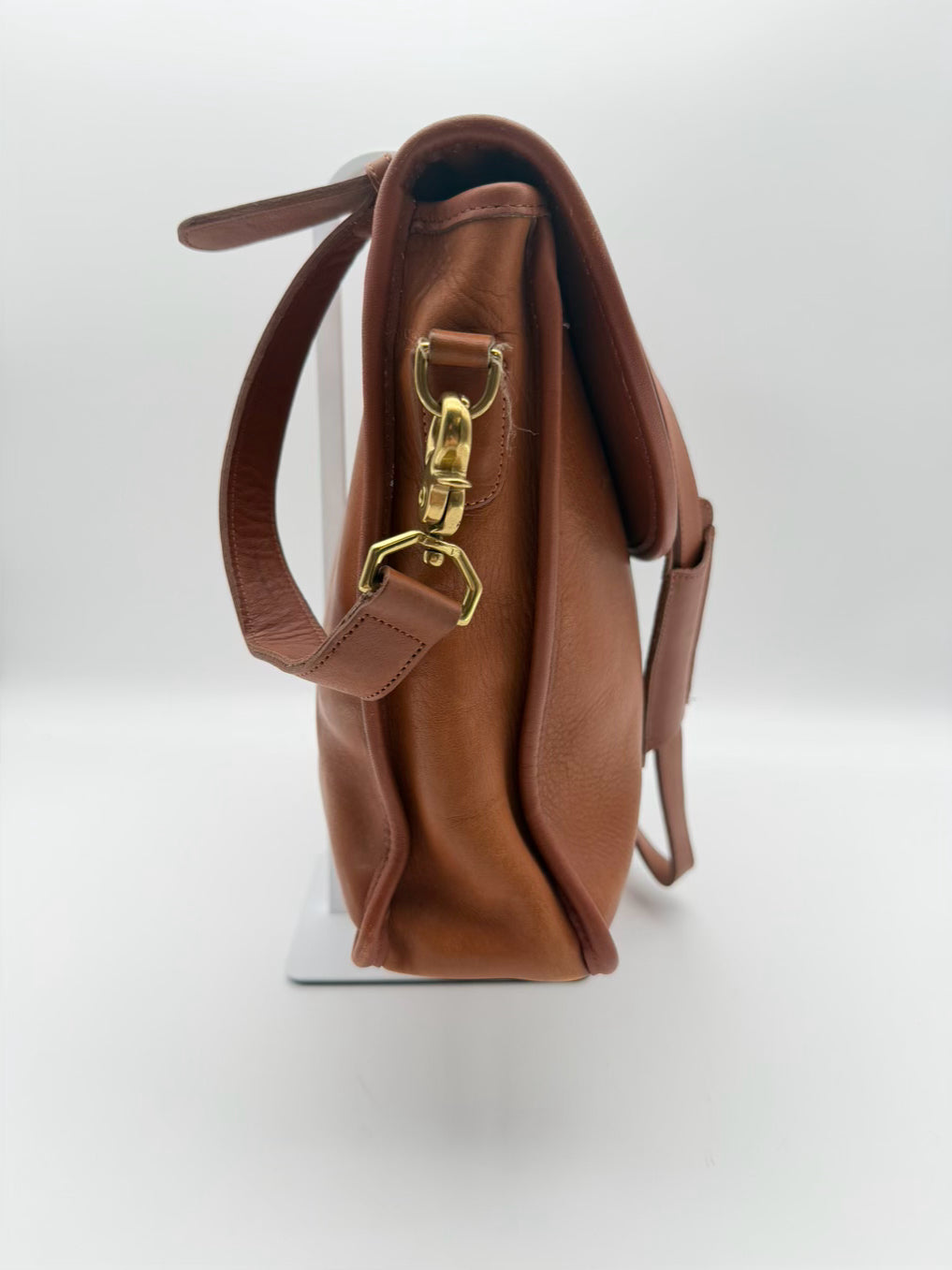 COACH Leather Cognac Briefcase