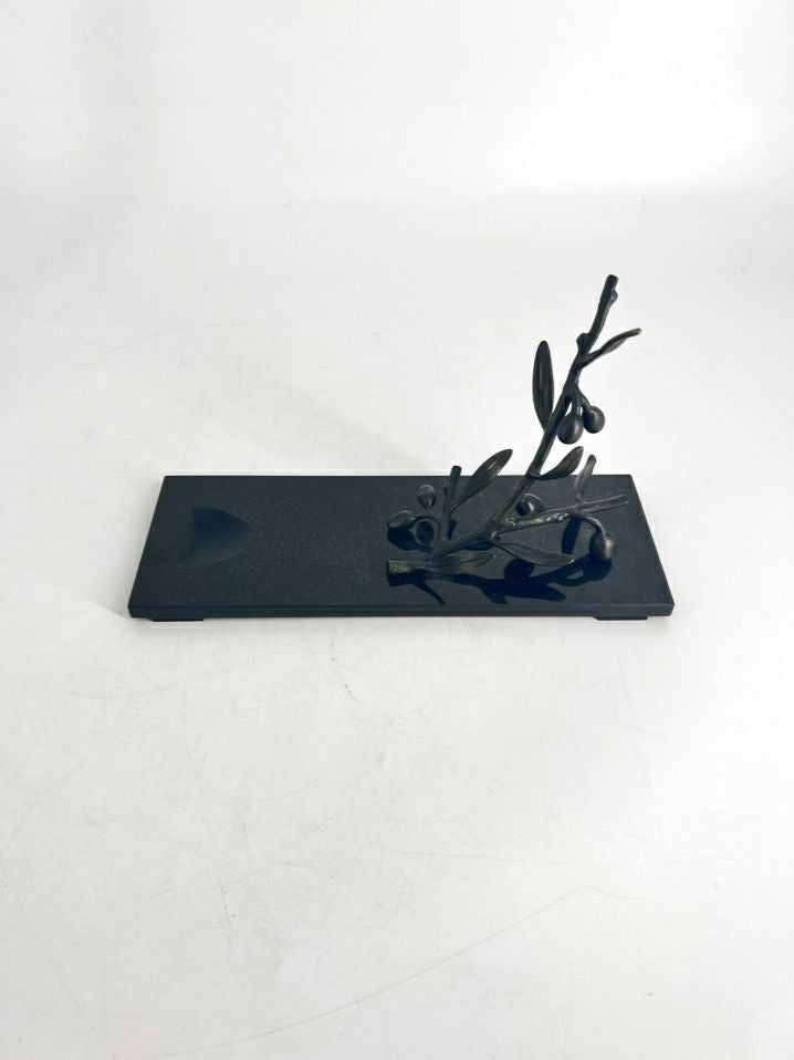 MICHAEL ARAM Black Orchid Wine Holder