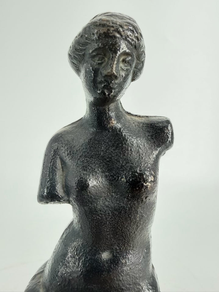 Black Iron Venus De Milo Pair of Book Ends