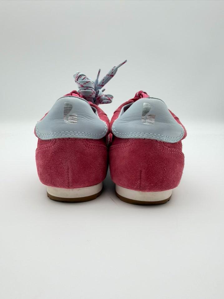 LARROUDE WMNS Size 9.5 Pink & Blue Casual Shoes
