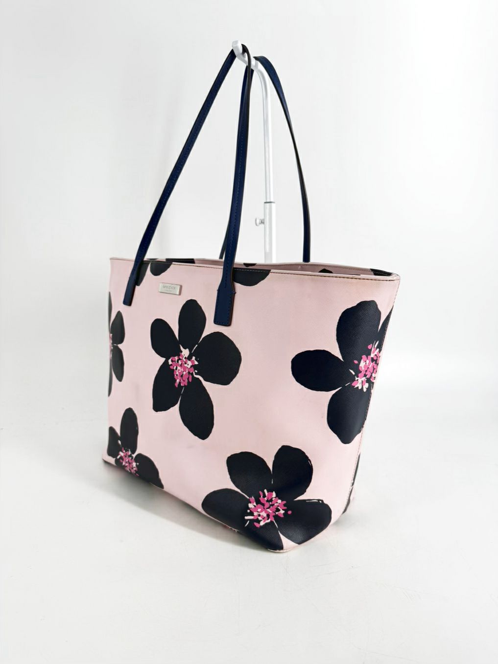 KATE SPADE Shore Street Grand Flora Margareta Pink & Blue Tote Bag
